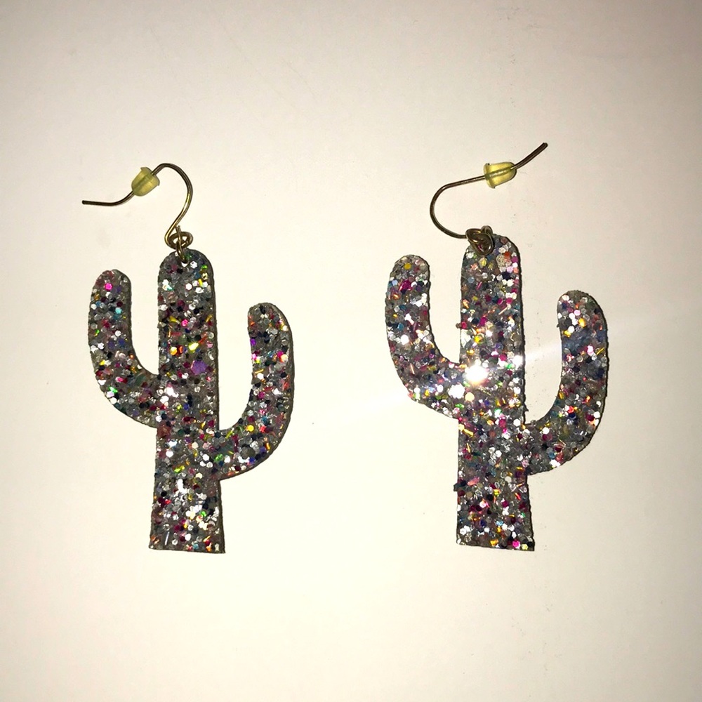 Cactus earrings
